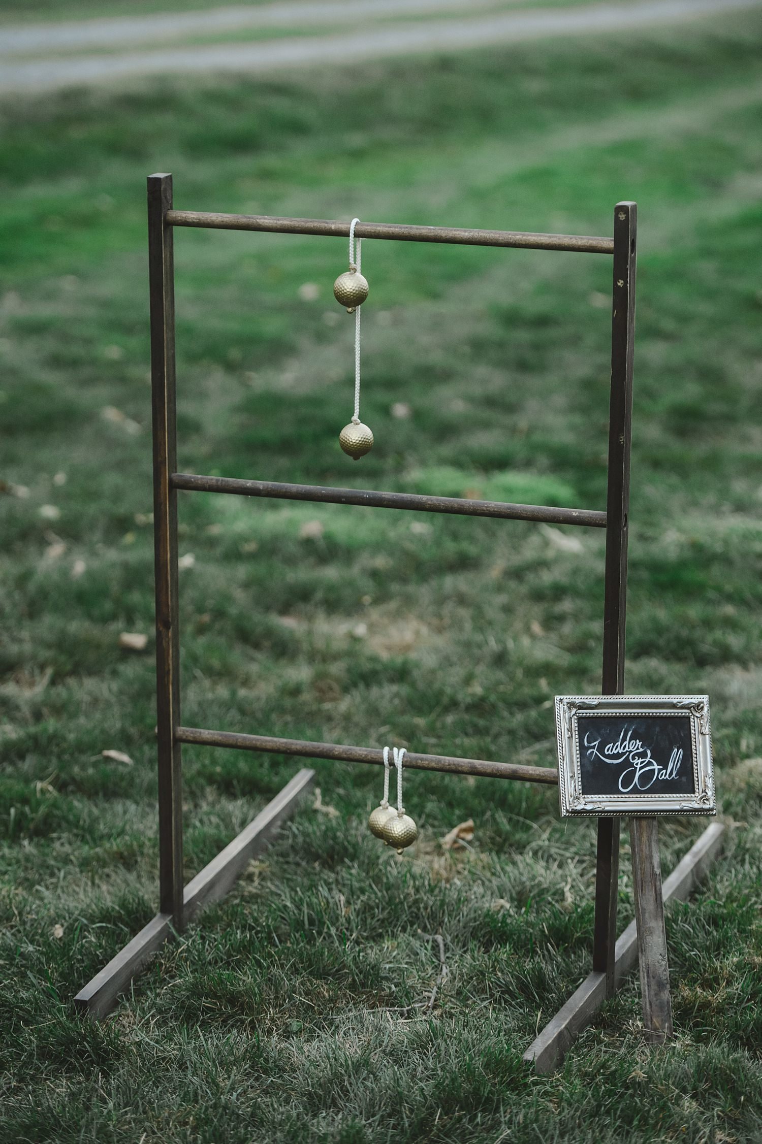 Rustic & glamorous wedding at The Webb Barn in Wethersfield with lawn games