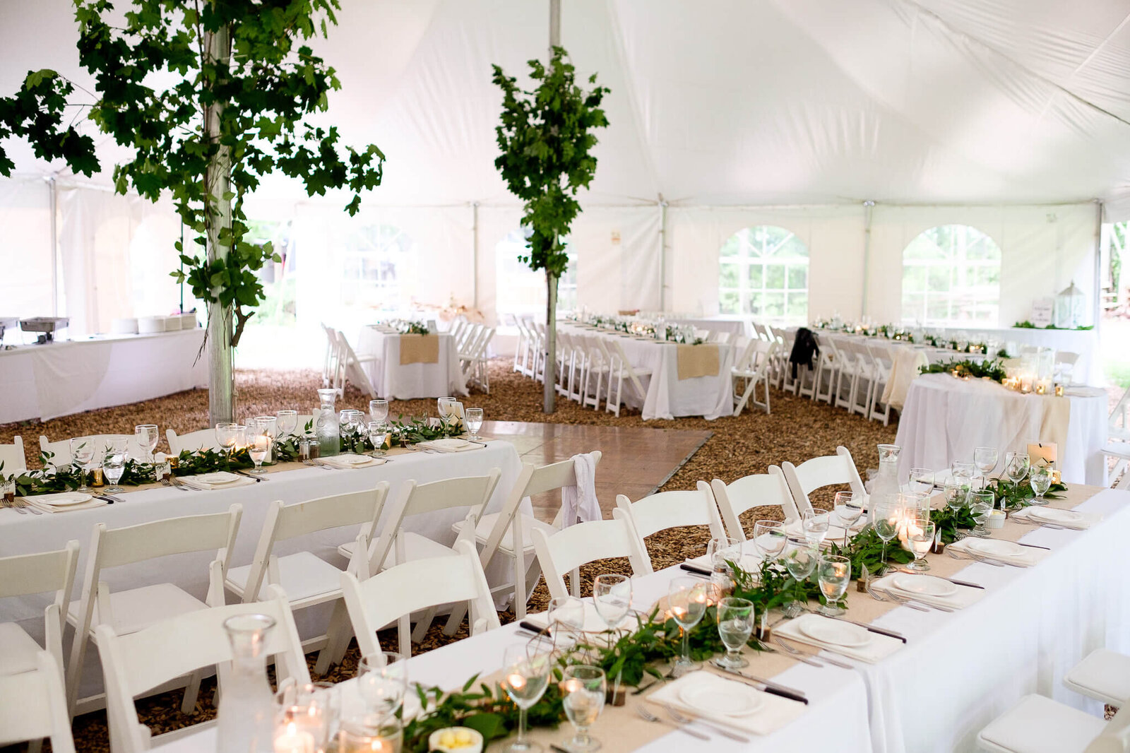 Reception space at The Clearing Shedden.