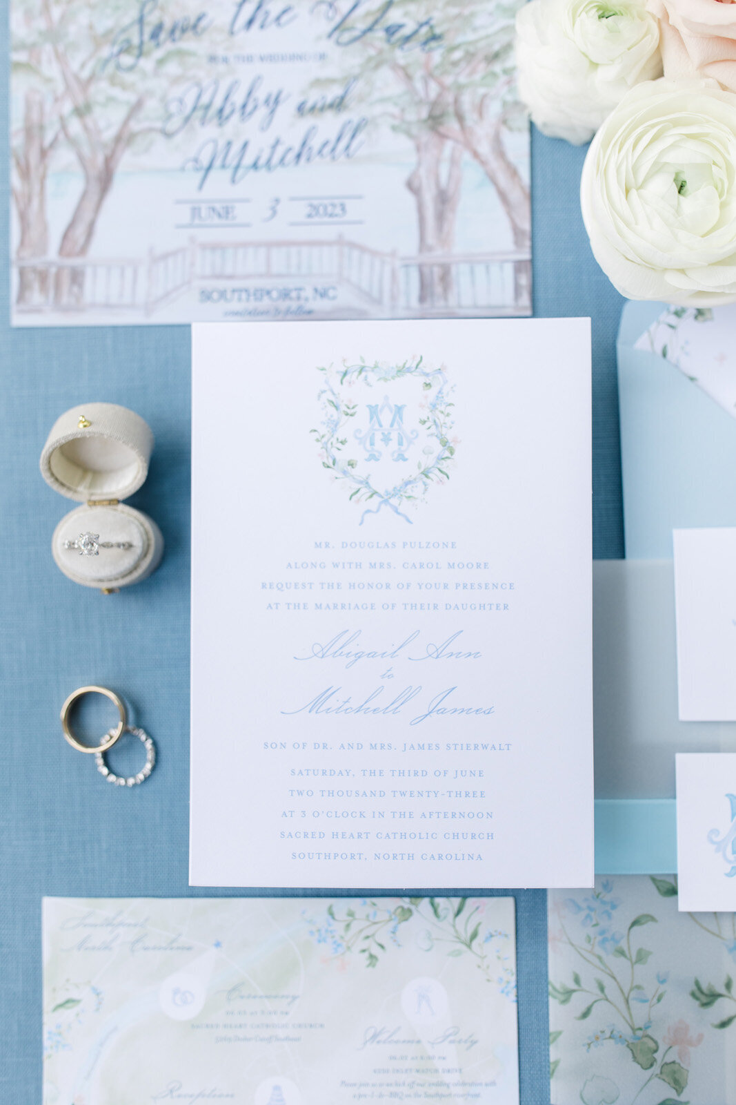 Wilmington North Carolina Wedding Event Planners | Blue Satin Bee 016