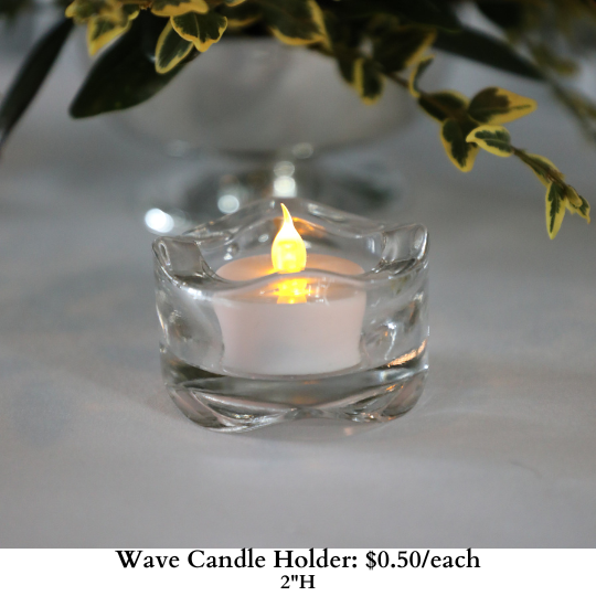 Wave Candle Holder-288