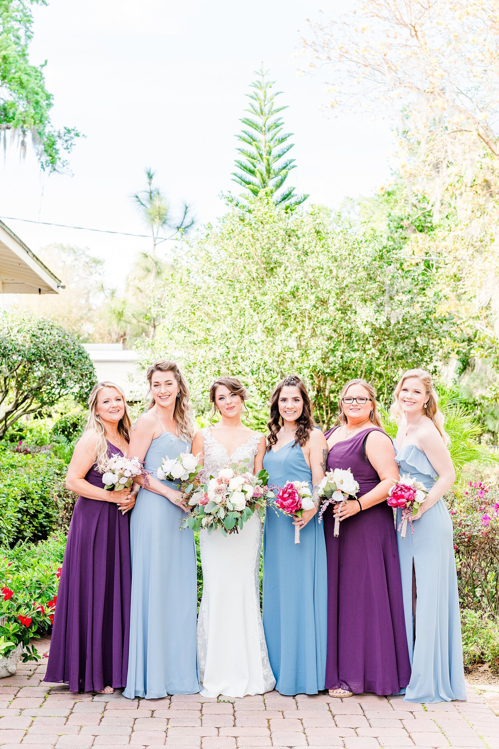 Bride and Bridesmaids | Town Manor | Chynna Pacheco Photography