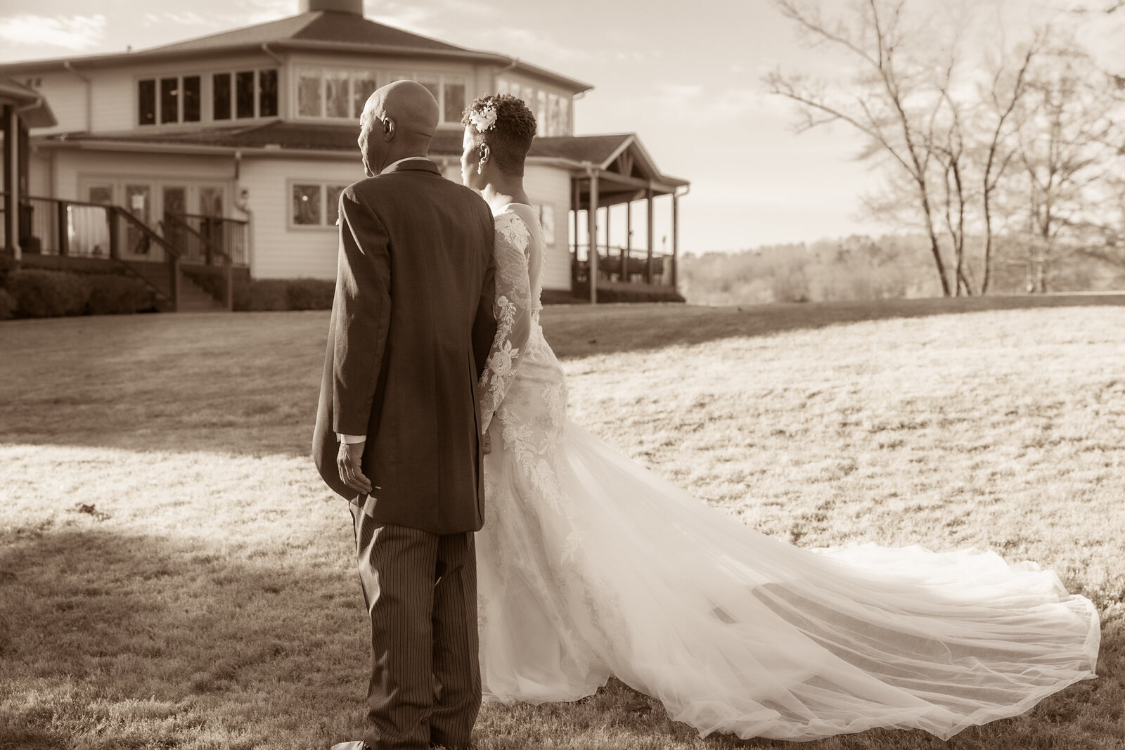 colorful image of couple outdoors