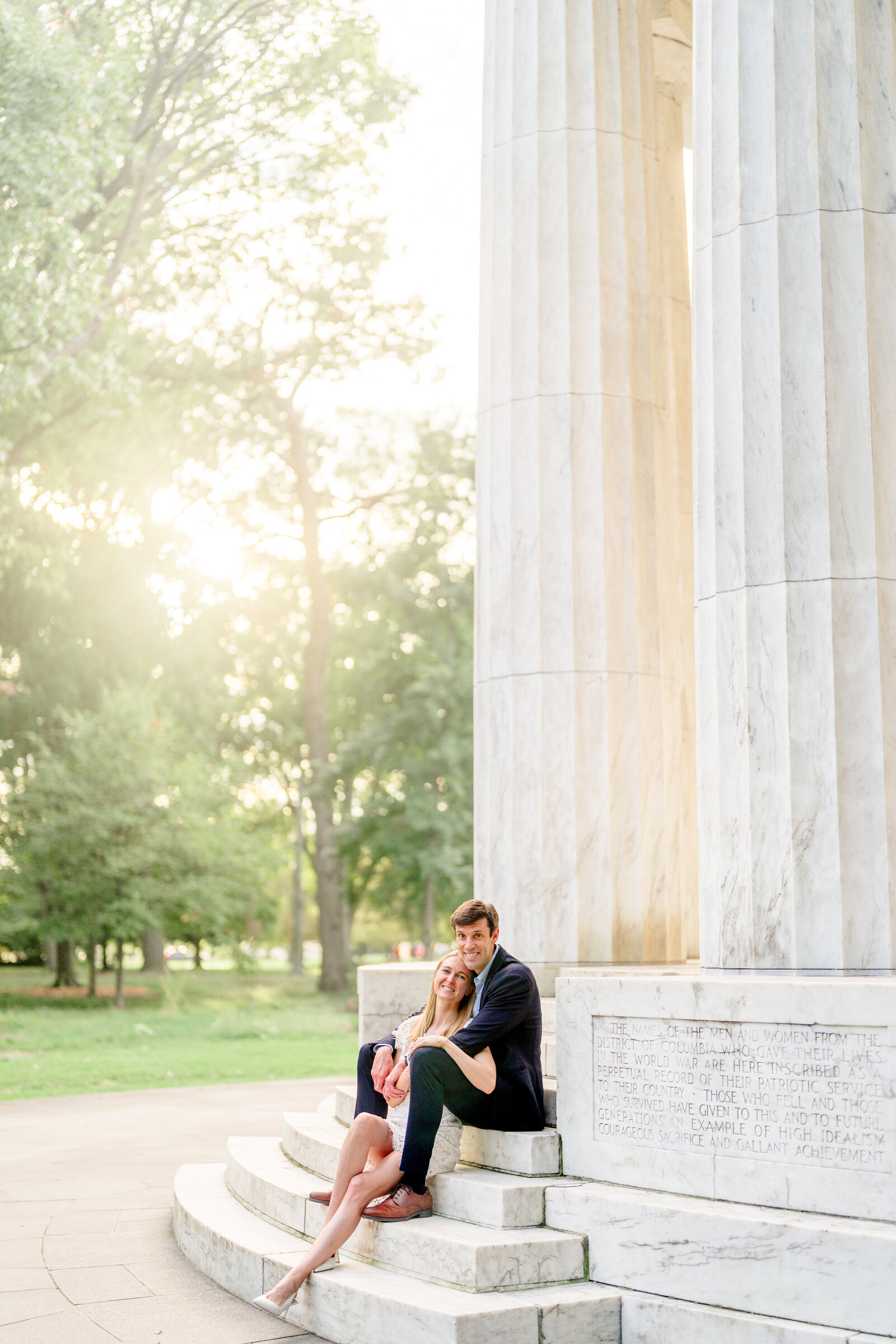 Washington DC engagement session lincoln_war Memorial-03864
