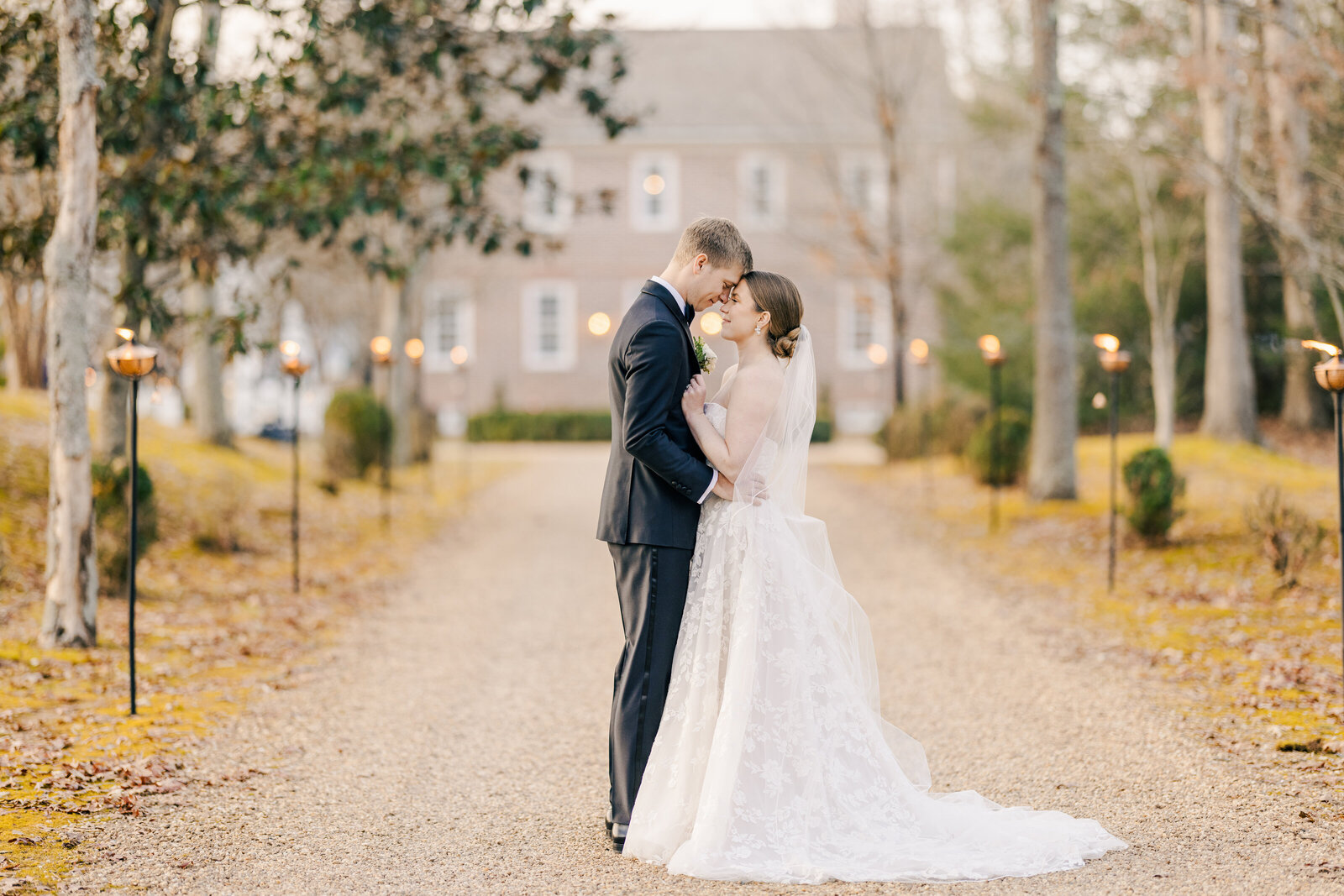 Golden Hour Glow – A Winter Wedding in the North Georgia Mountains