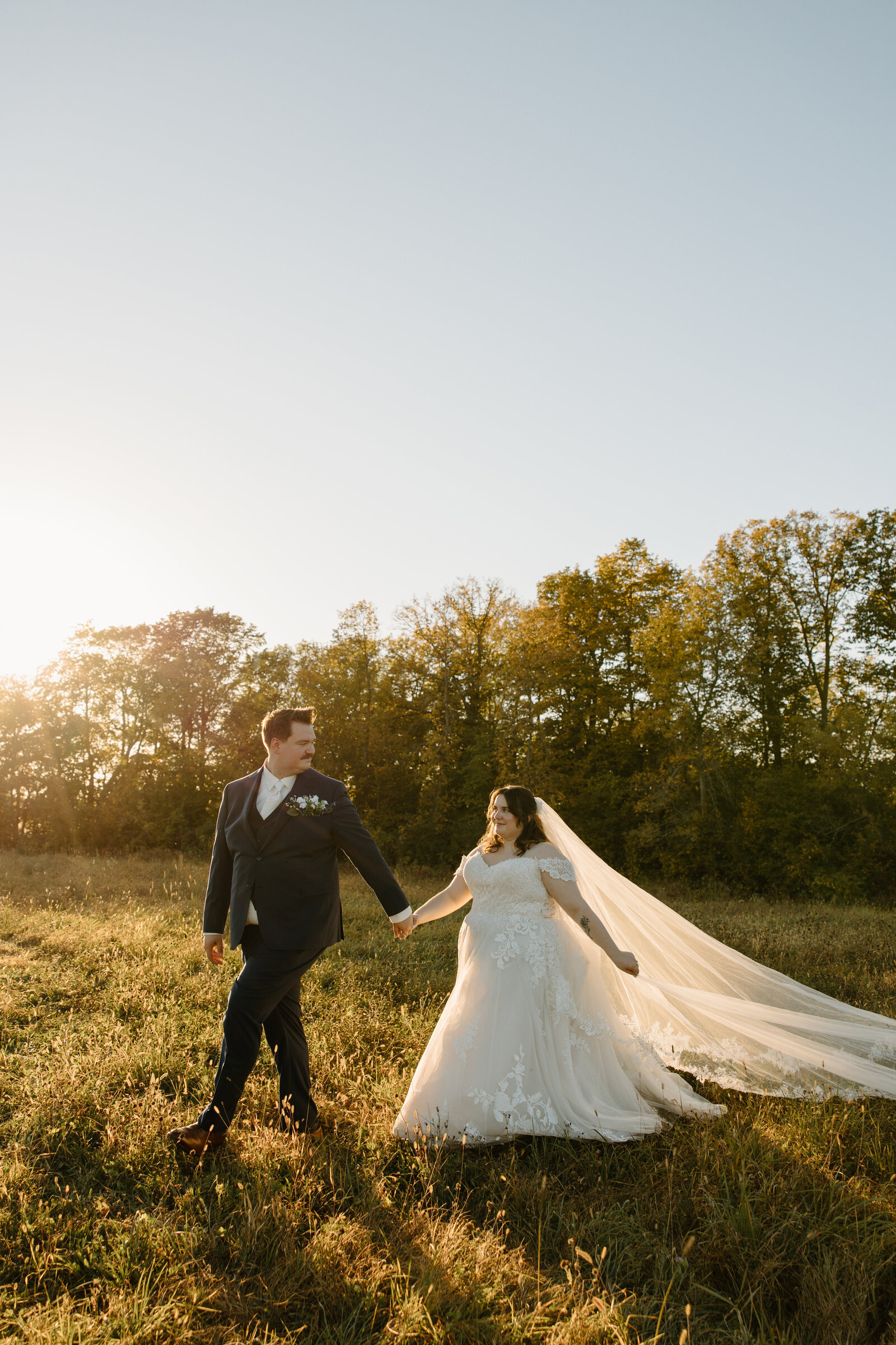 golden hour wedding