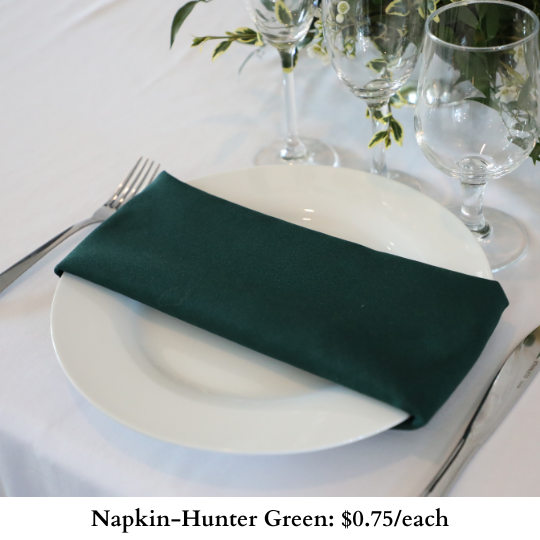 Napkin-Hunter Green-205