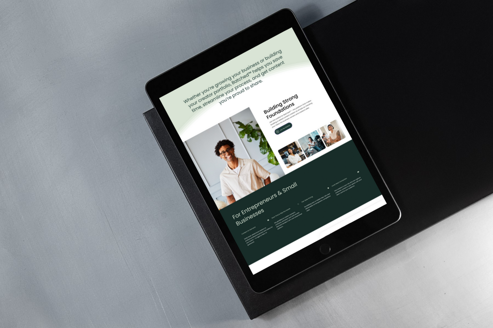 tech company landing page_1