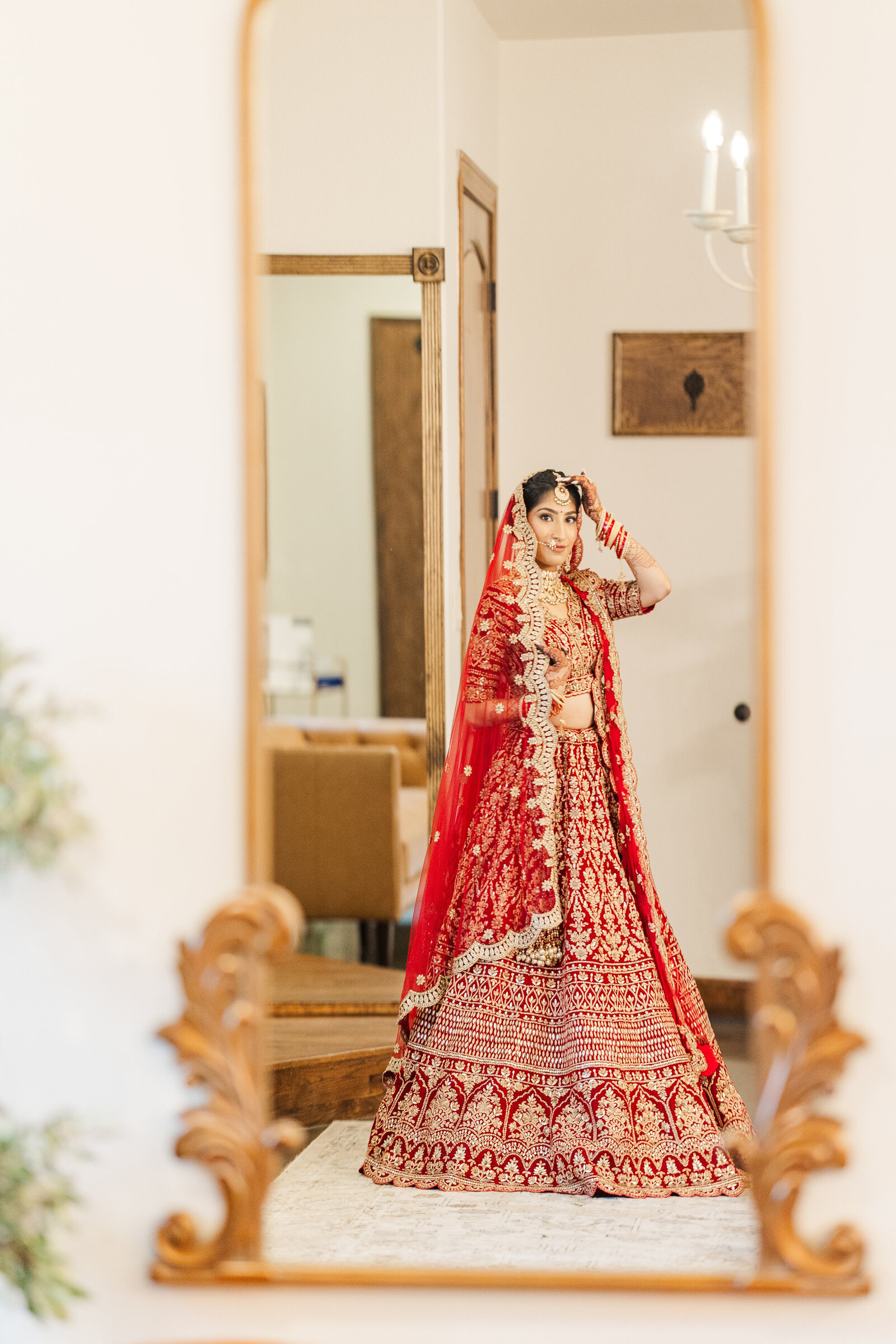 Candid-desi-bride-getting-ready-photography