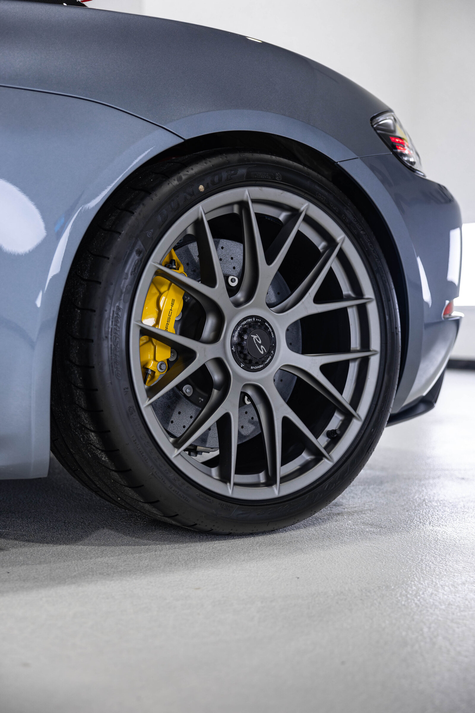 Grey RS Spyder ceramic coating markham toronto le mans detailing 5