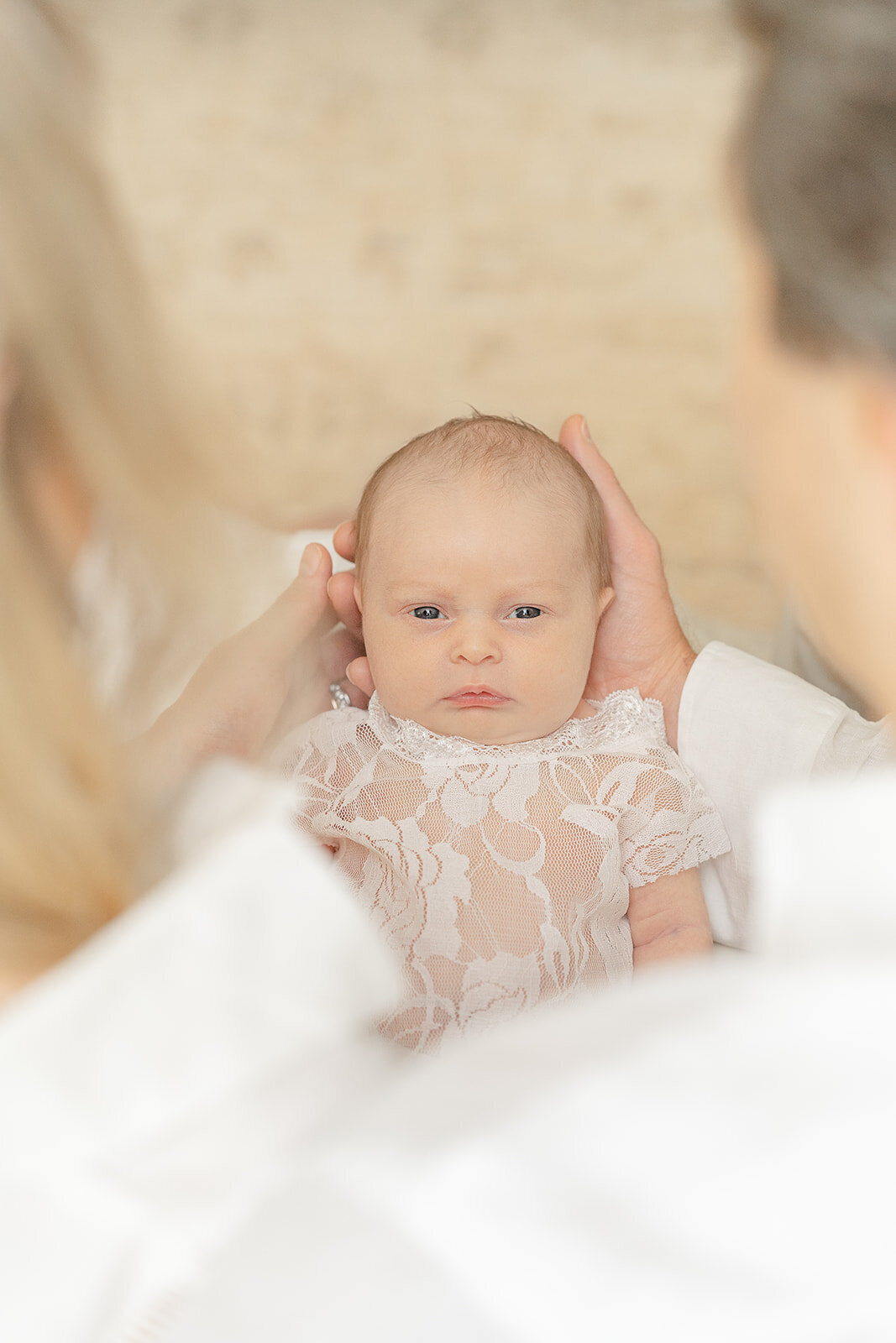 baby girl during Catlett, Virginia newborn photography