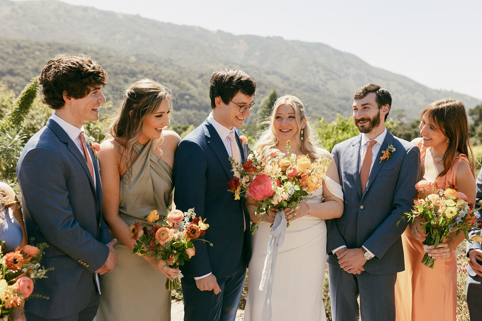 Colorful Bernardus Spring Wedding34