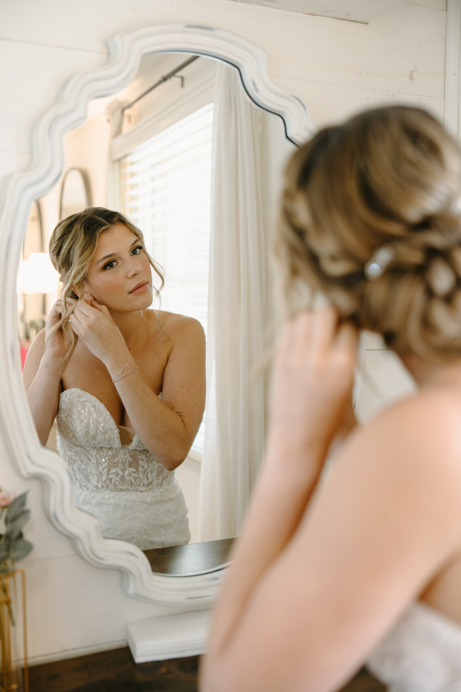 bride getting ready