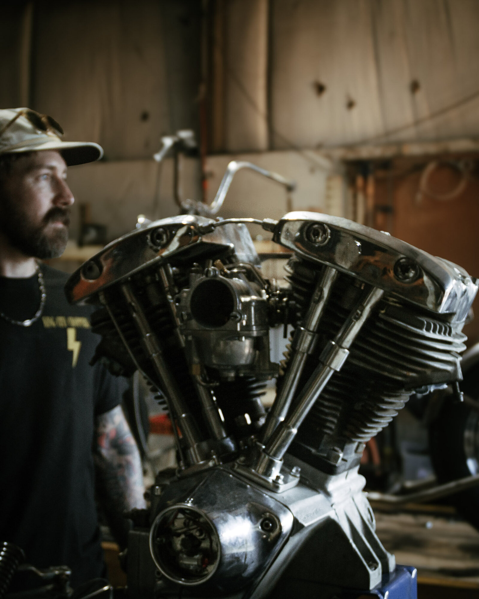 Harley Davidson shovelhead engine
