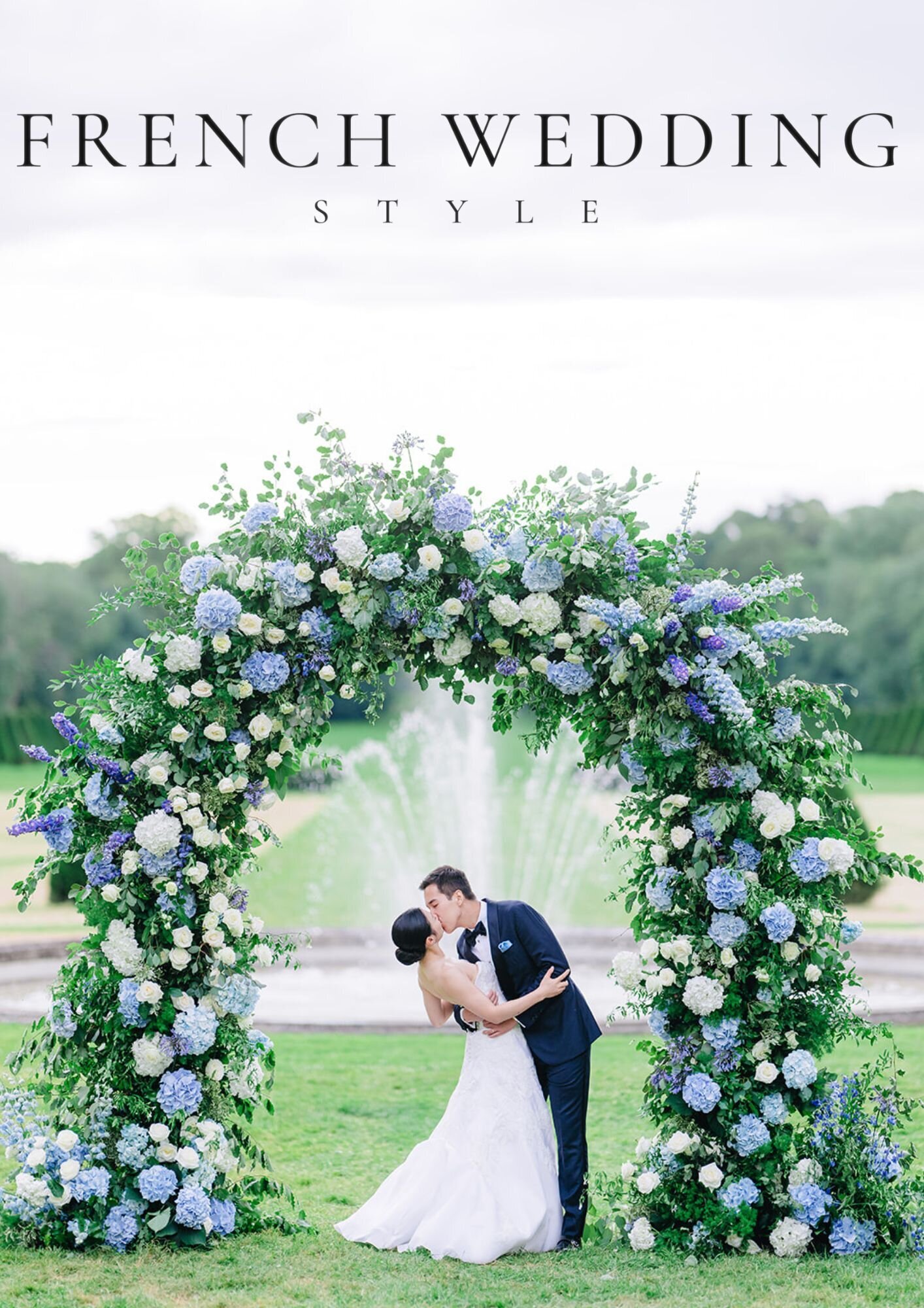 blue Morgane Ball Photographer Wedding Engagement Couple Paris France Chateau de Champlatreux fine art