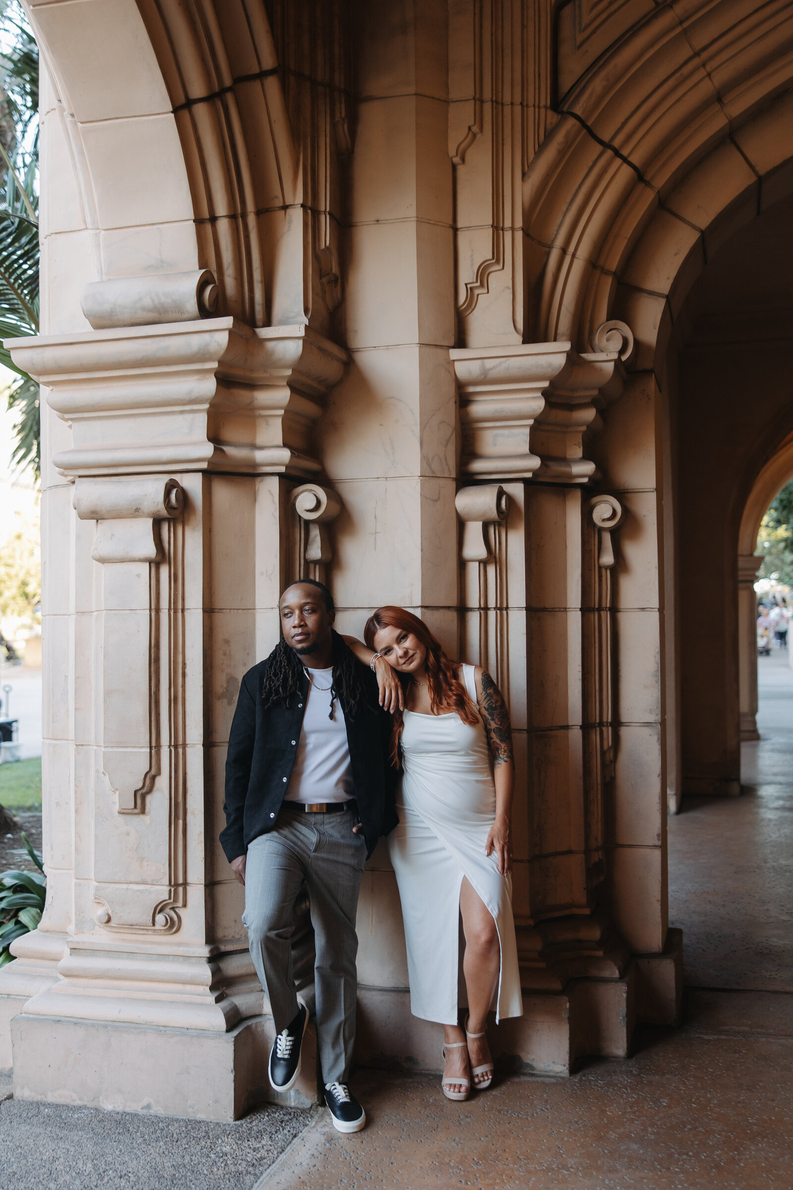 balboa couples session, architecture session