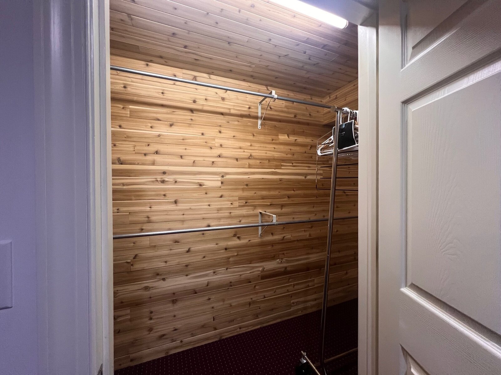 cedar closet basement