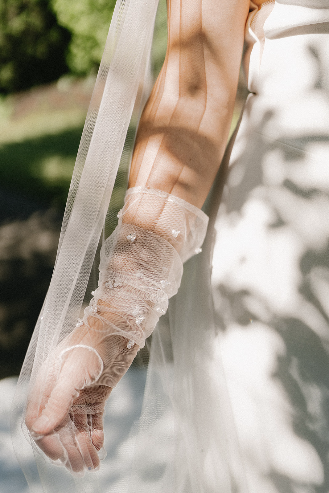 Capture of anniversary wedding glove | Megan Smith Photography