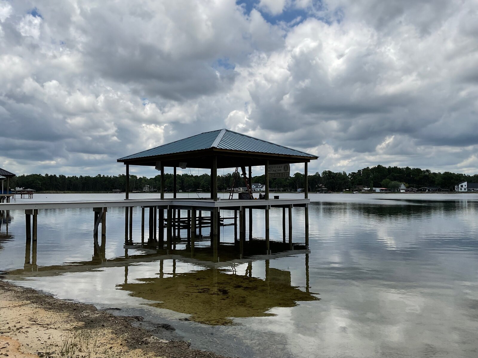 Professionally constructed dock