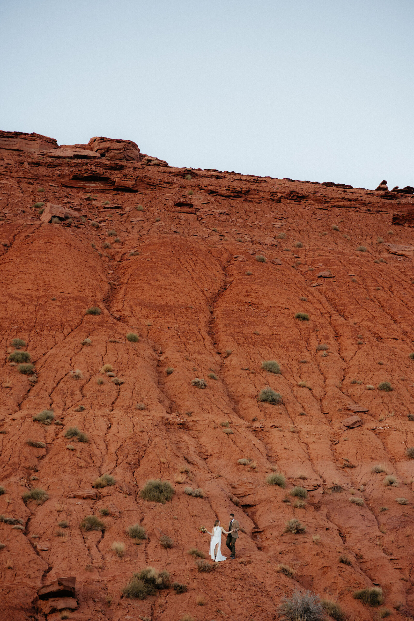Love and adventure meet in this Utah elopement photography session