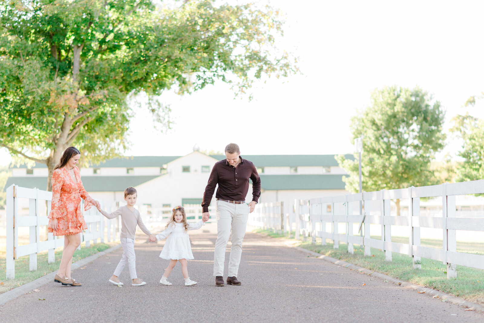 family-walking-together