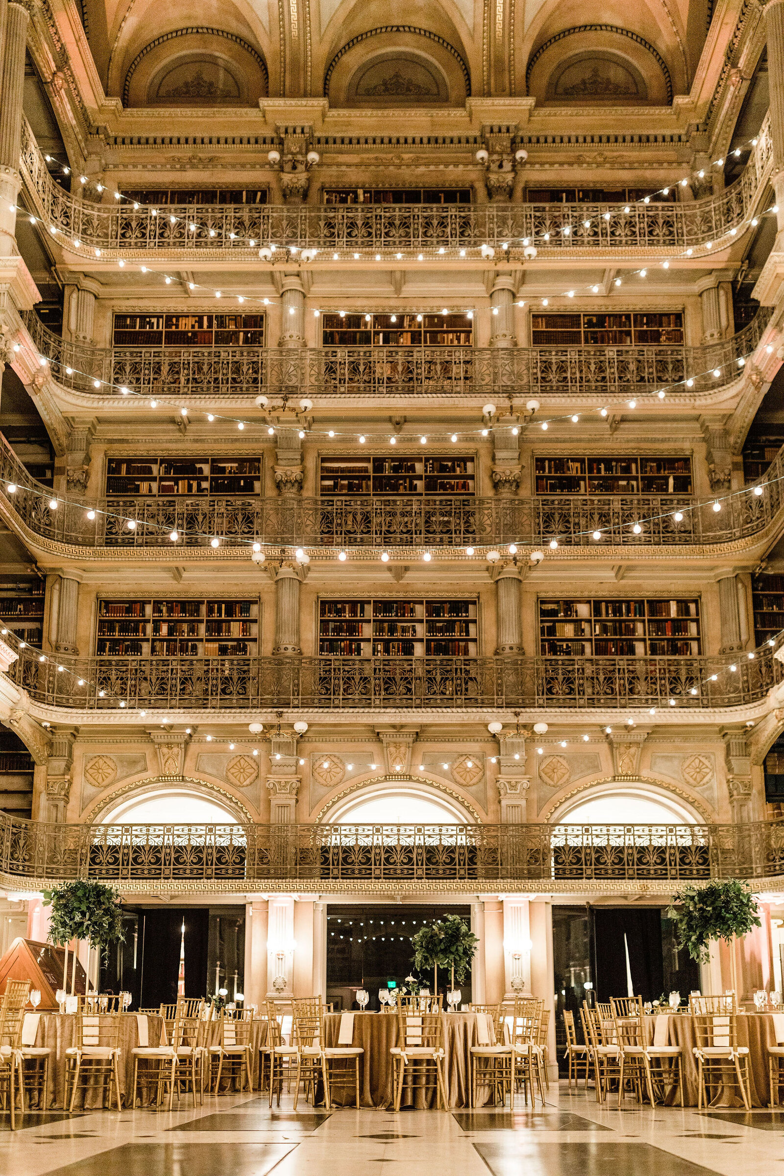 The Stunning Library| The Peabody Library Baltimore MD | The Axtells Photo and Film