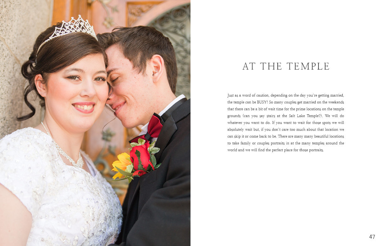 LDS Wedding Guide Pages (Website)24