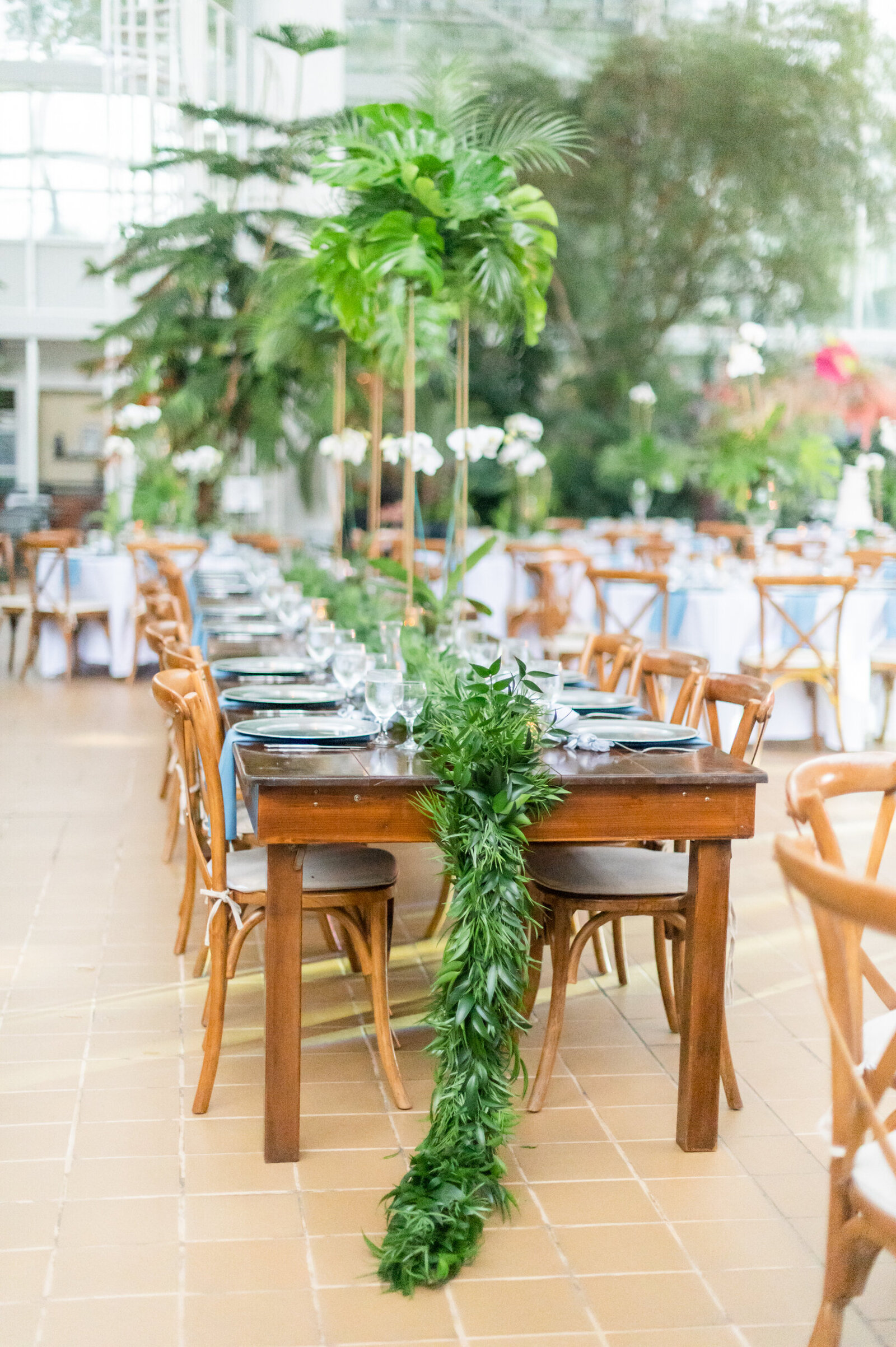 botanic garden wedding reception