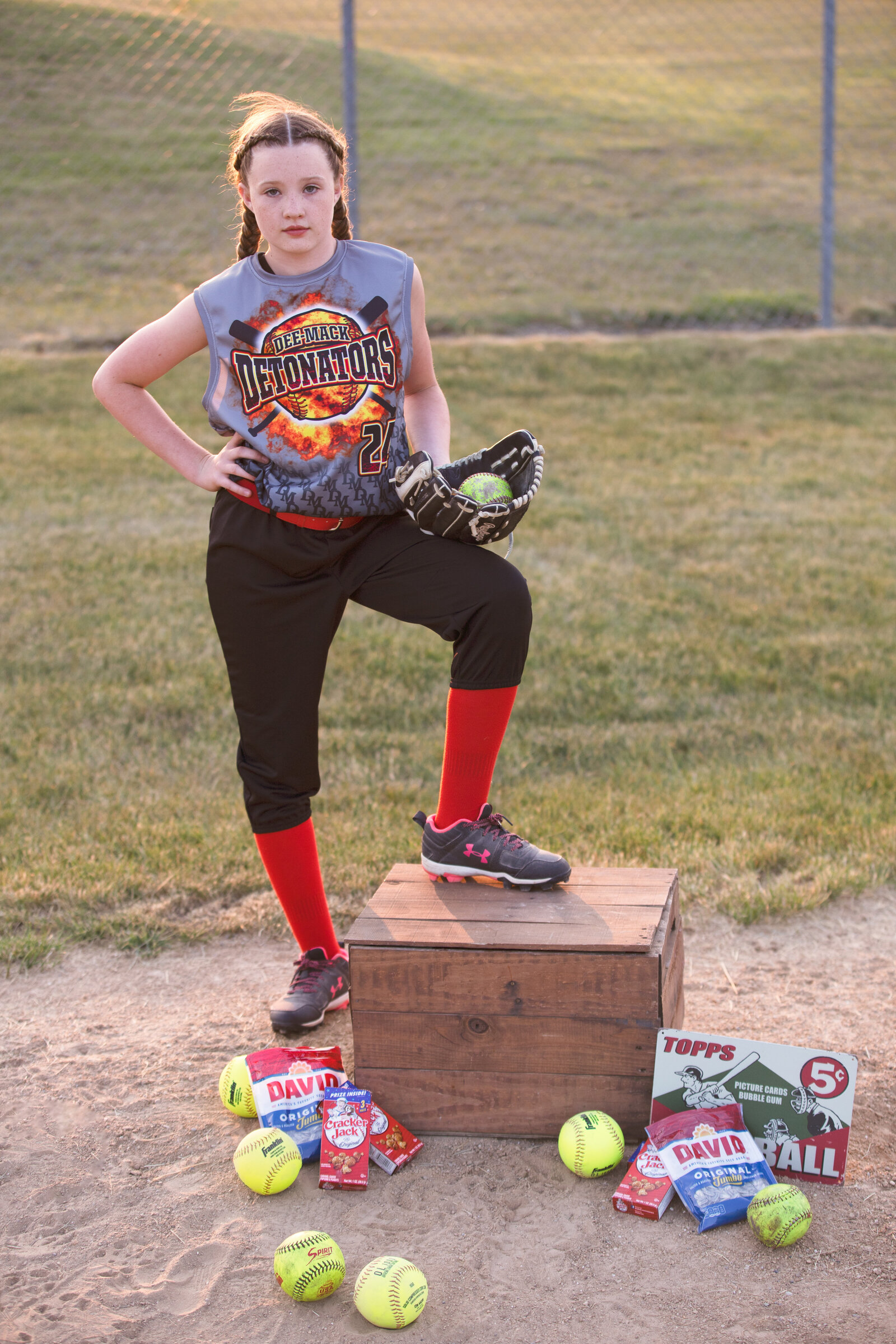 Martina Newport Photography - Rupe - Summer Fun - Baseball Field-62