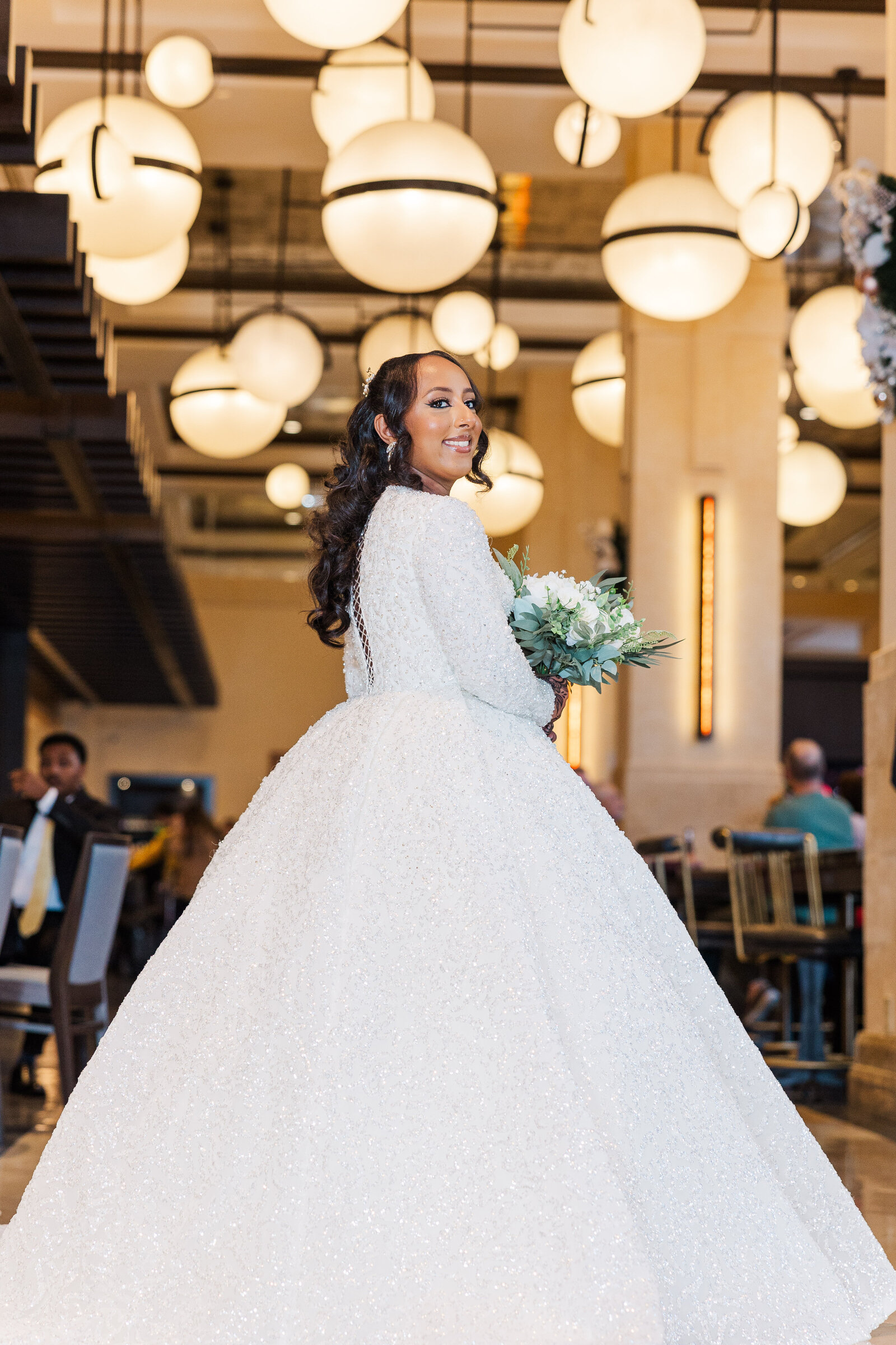 Bride photography in wedding gown pre wedding
