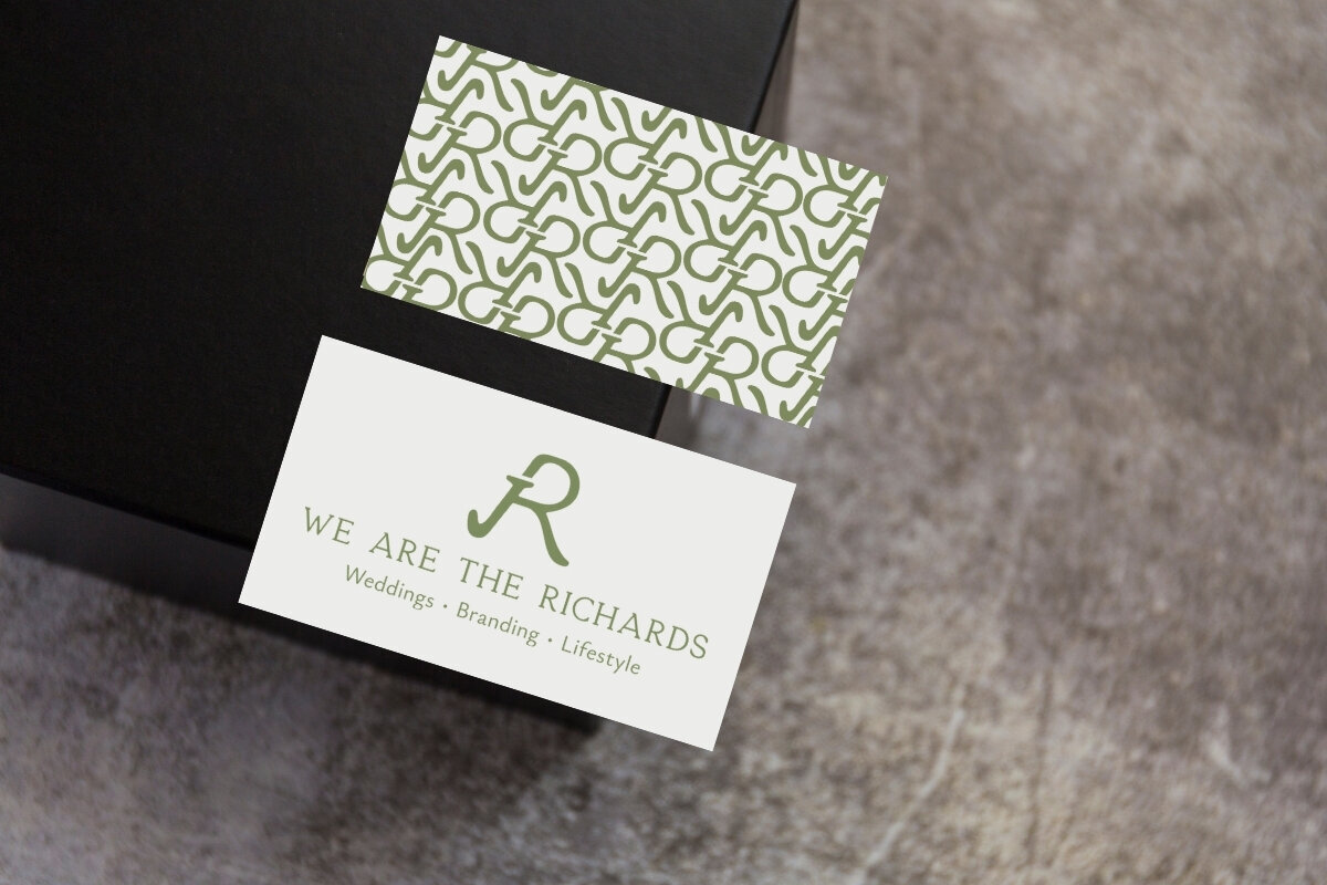 We are the richards logo design