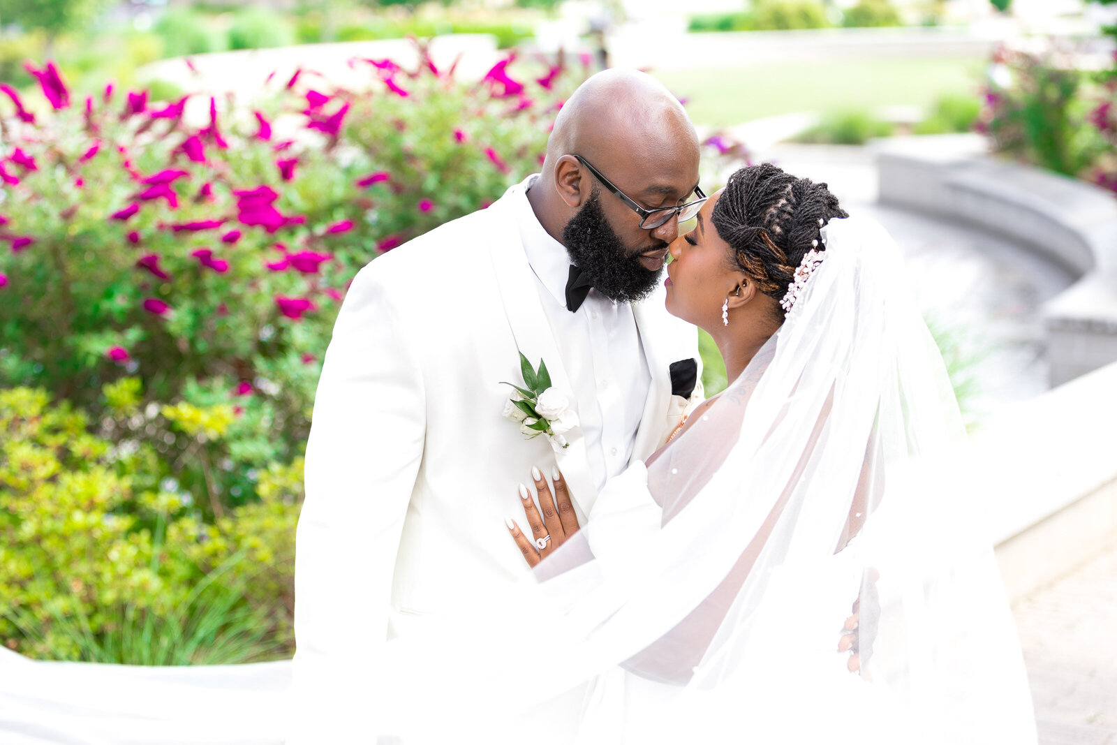 Black Wedding Couple in Gastonia