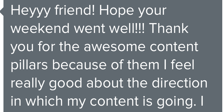 Client Testimonials Instagram Consultation 5 to 9 3