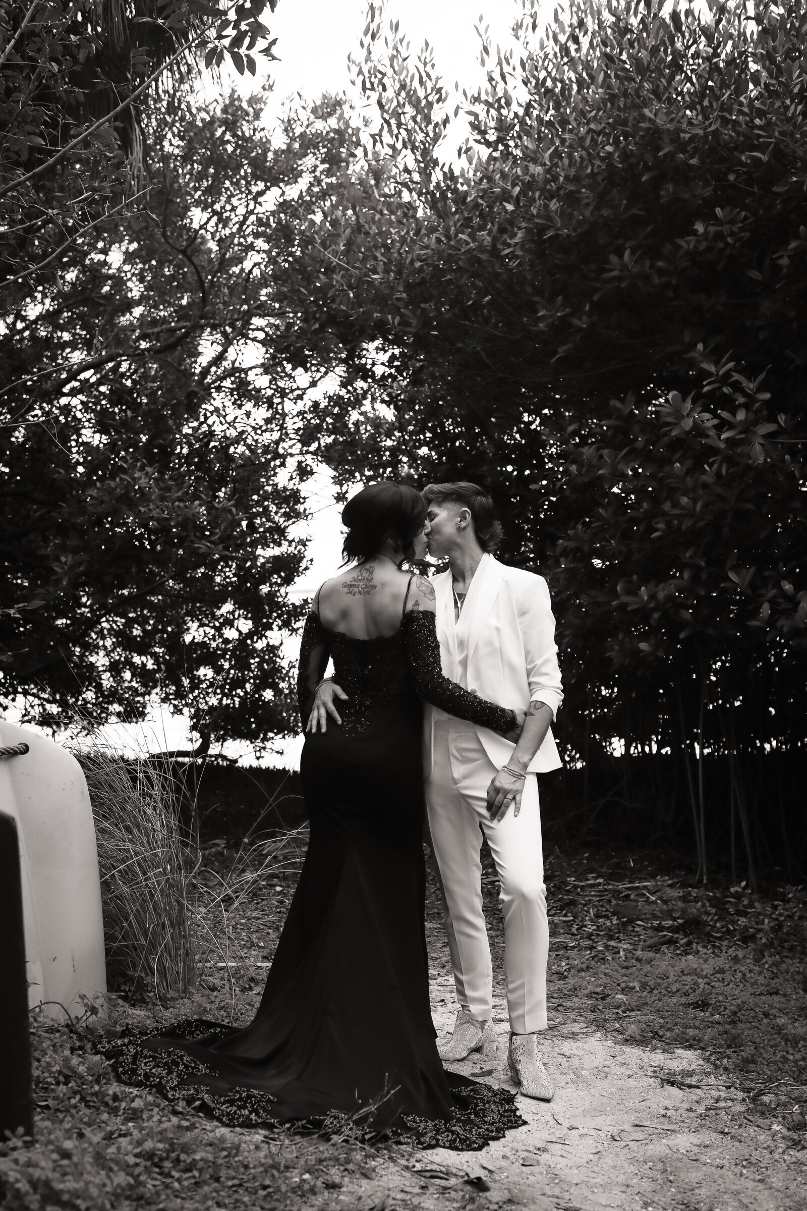 Annie + Tiff 1.21.23 Tampa Bay Watch Wedding - alt Photography - -296
