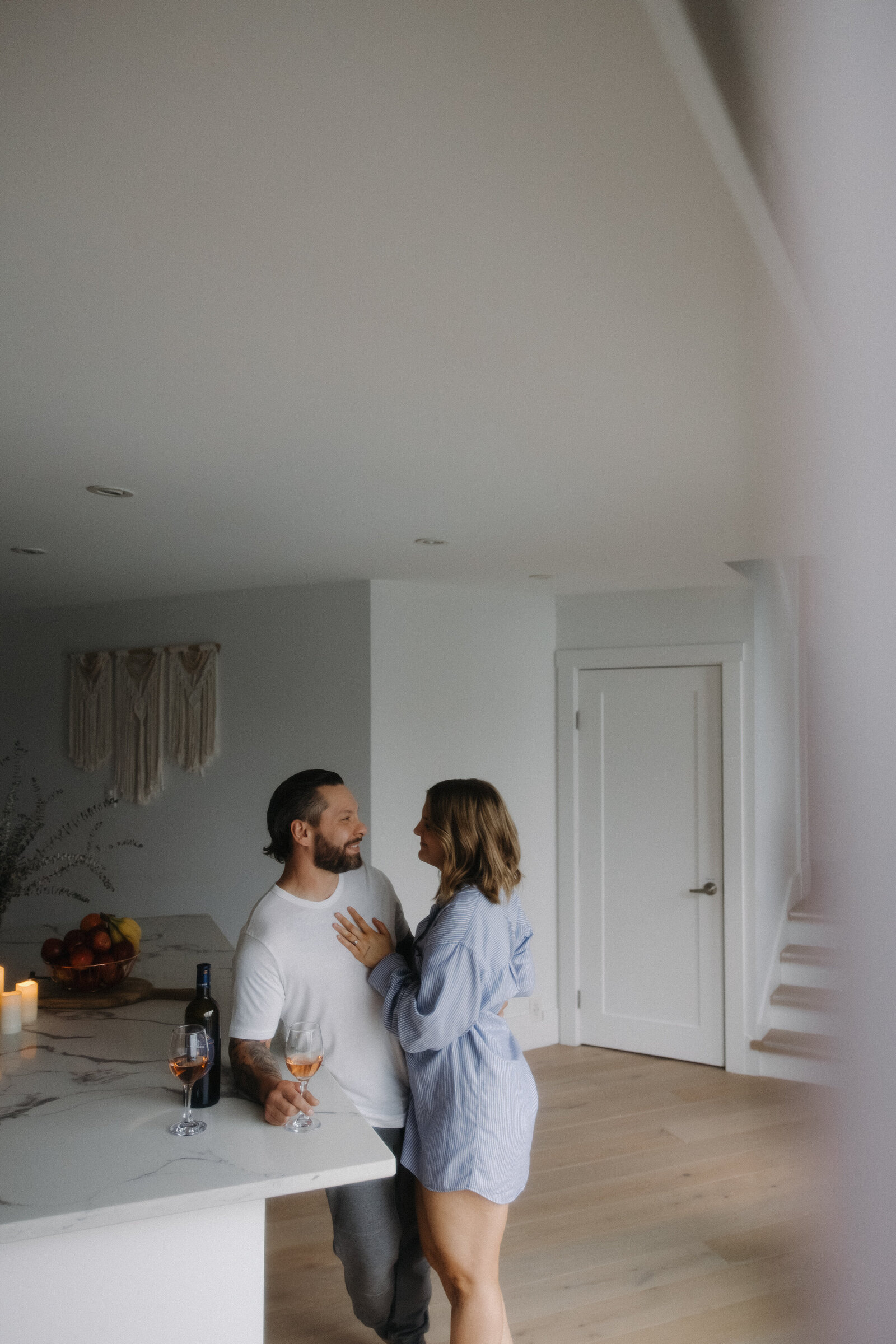 JB Photography - Intimate Romantic In-home Couples Photoshoot Vancouver BC-56