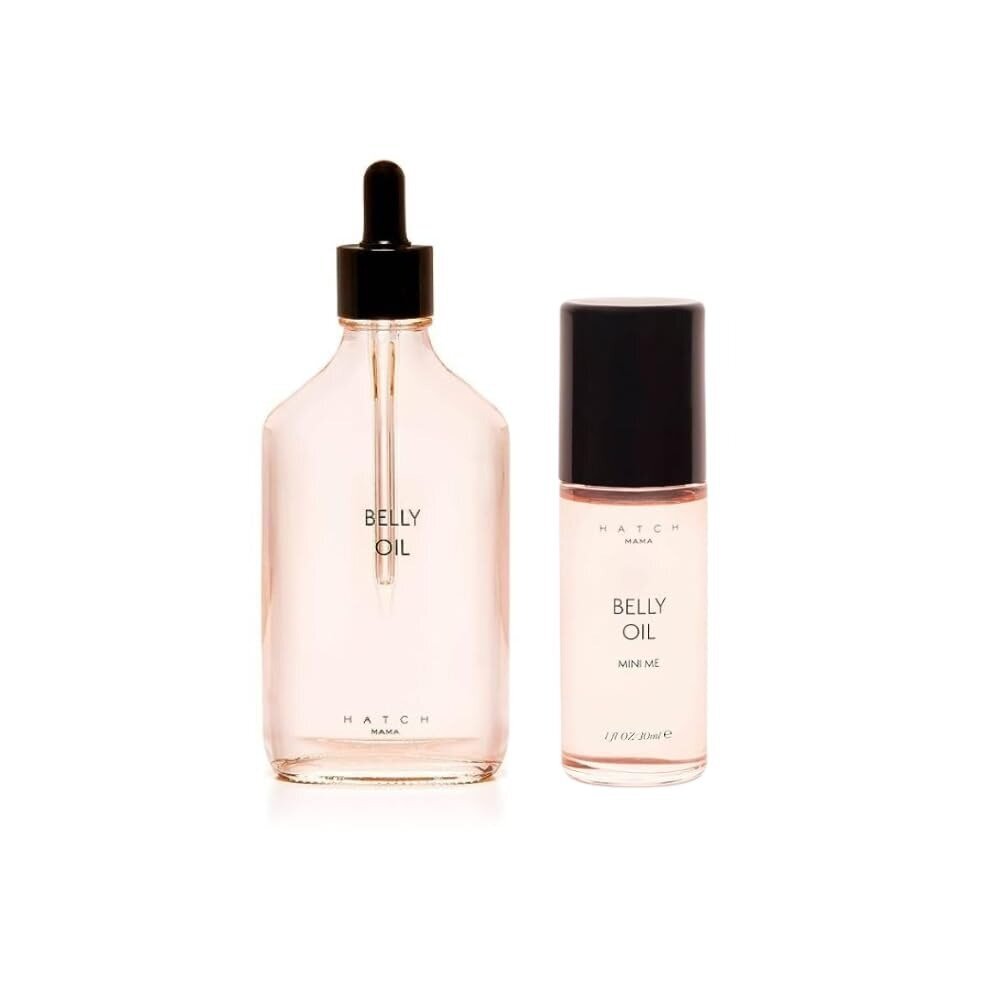 belly oil and deodorant