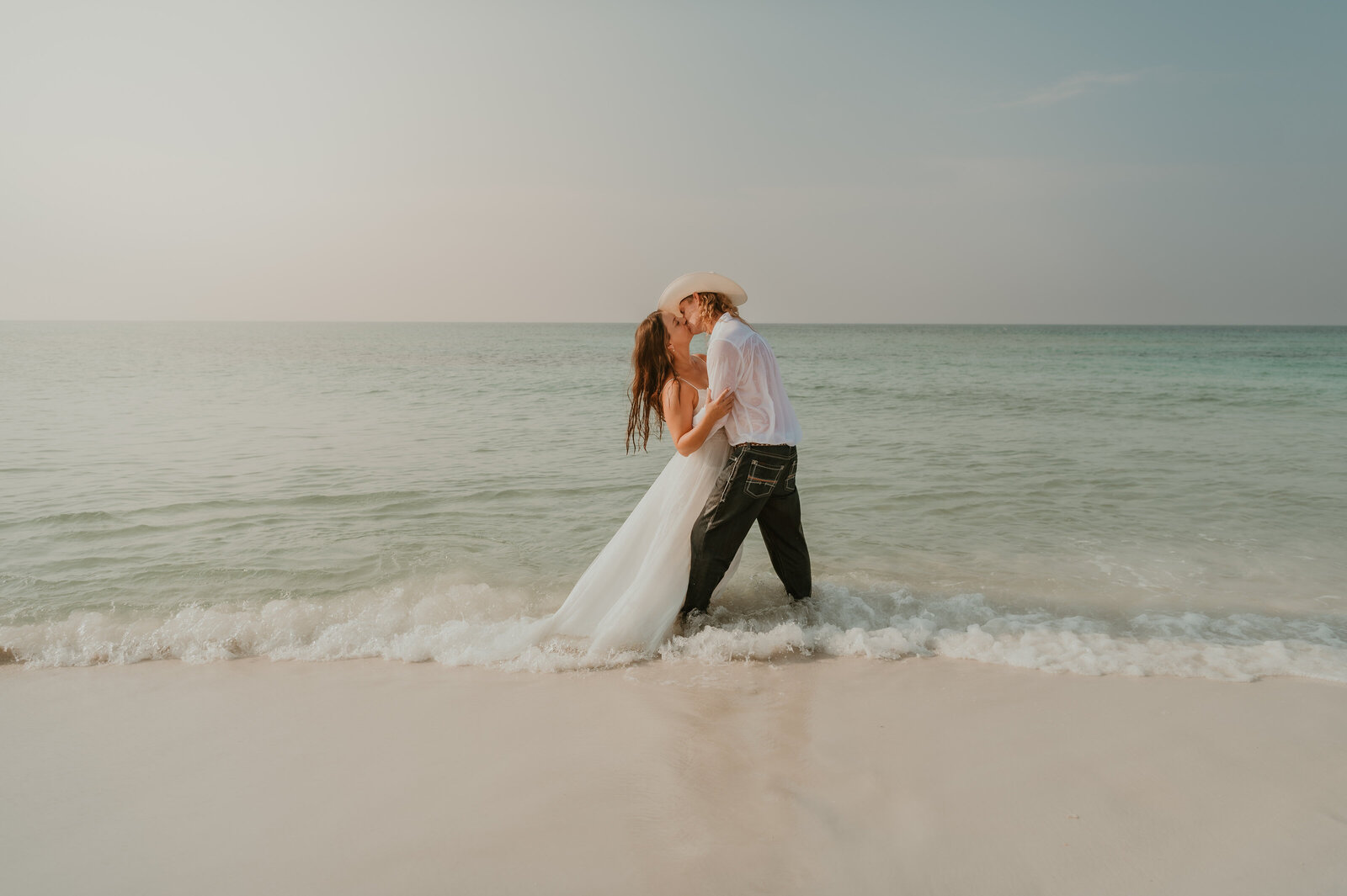 navarre beach elopement 