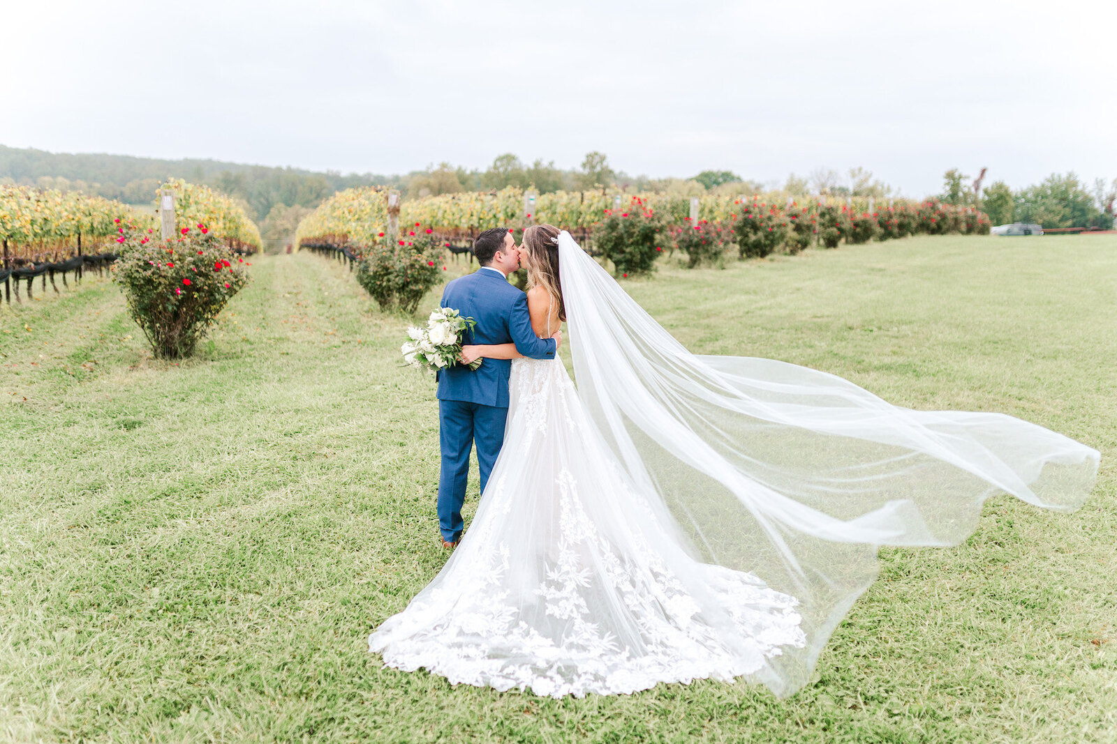 Fall Stone Tower Winery Wedding Megan Kelsey Photography-2054