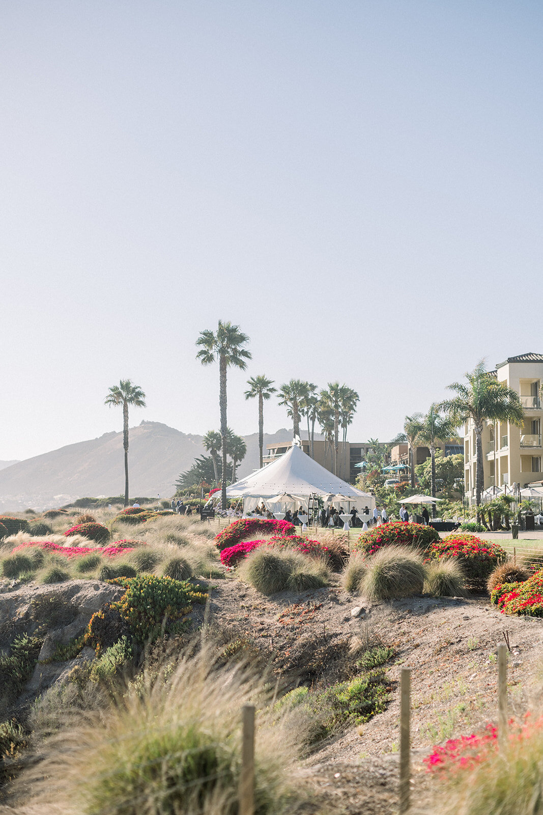Luxury Wedding Tent Reception at Dolphin Bay Resort