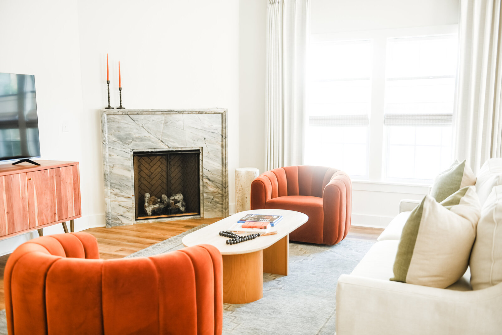 living room interior design sample