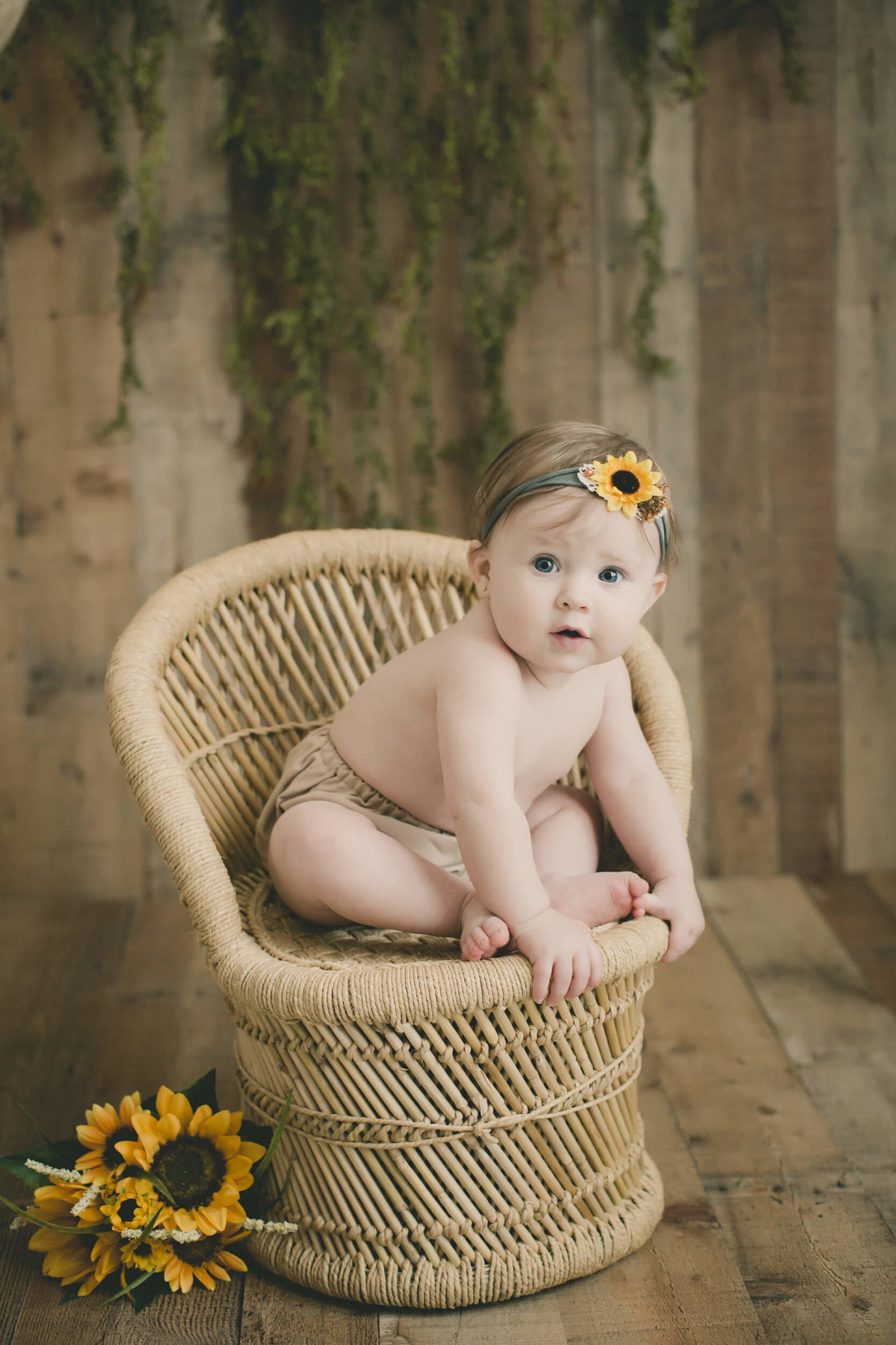 9 month old baby photo session
