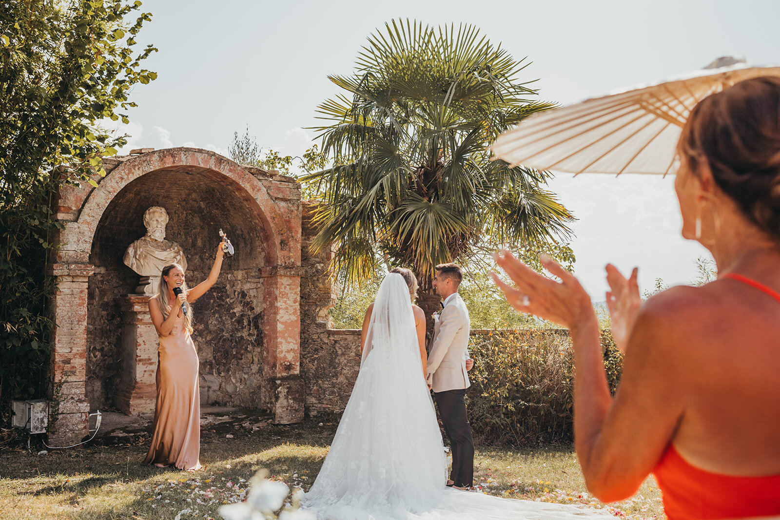 wedding ceremony in italy