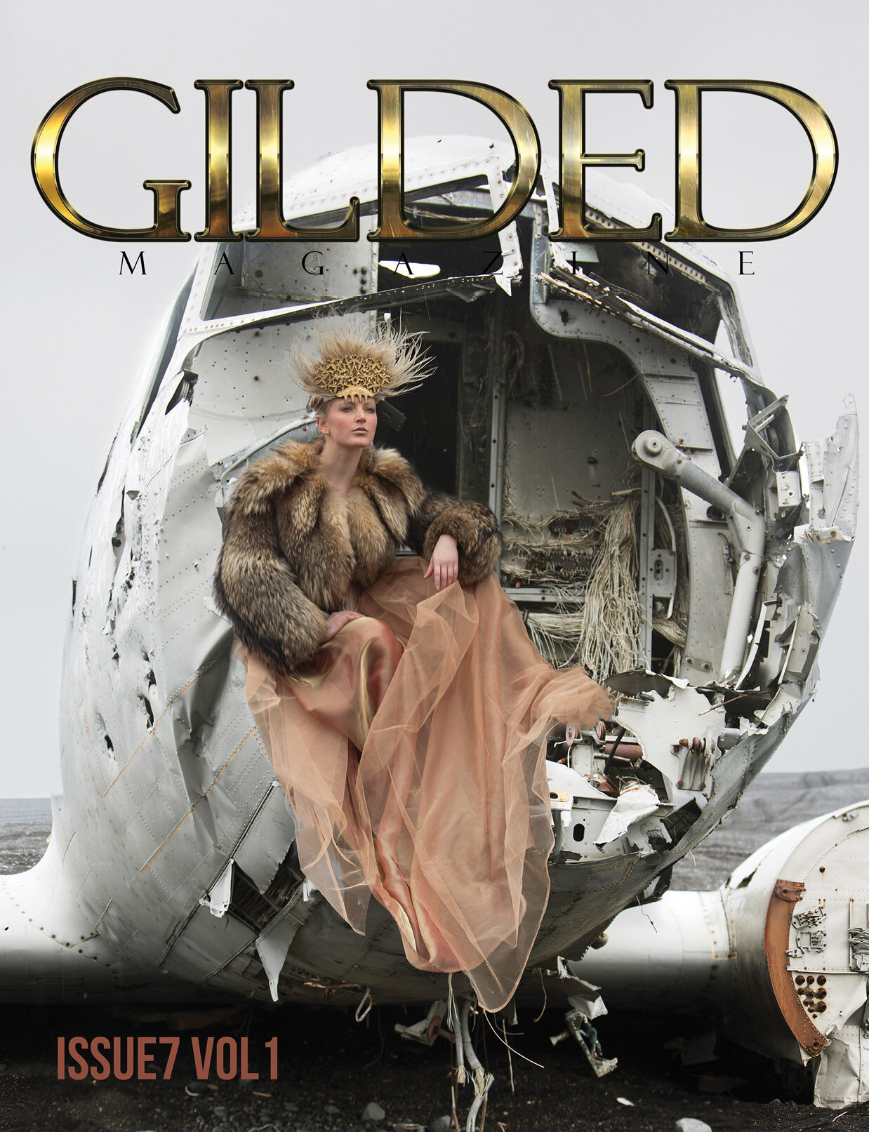 Iceland photoshoot-cover-gilded magazine-debbie steeper-miss aniela