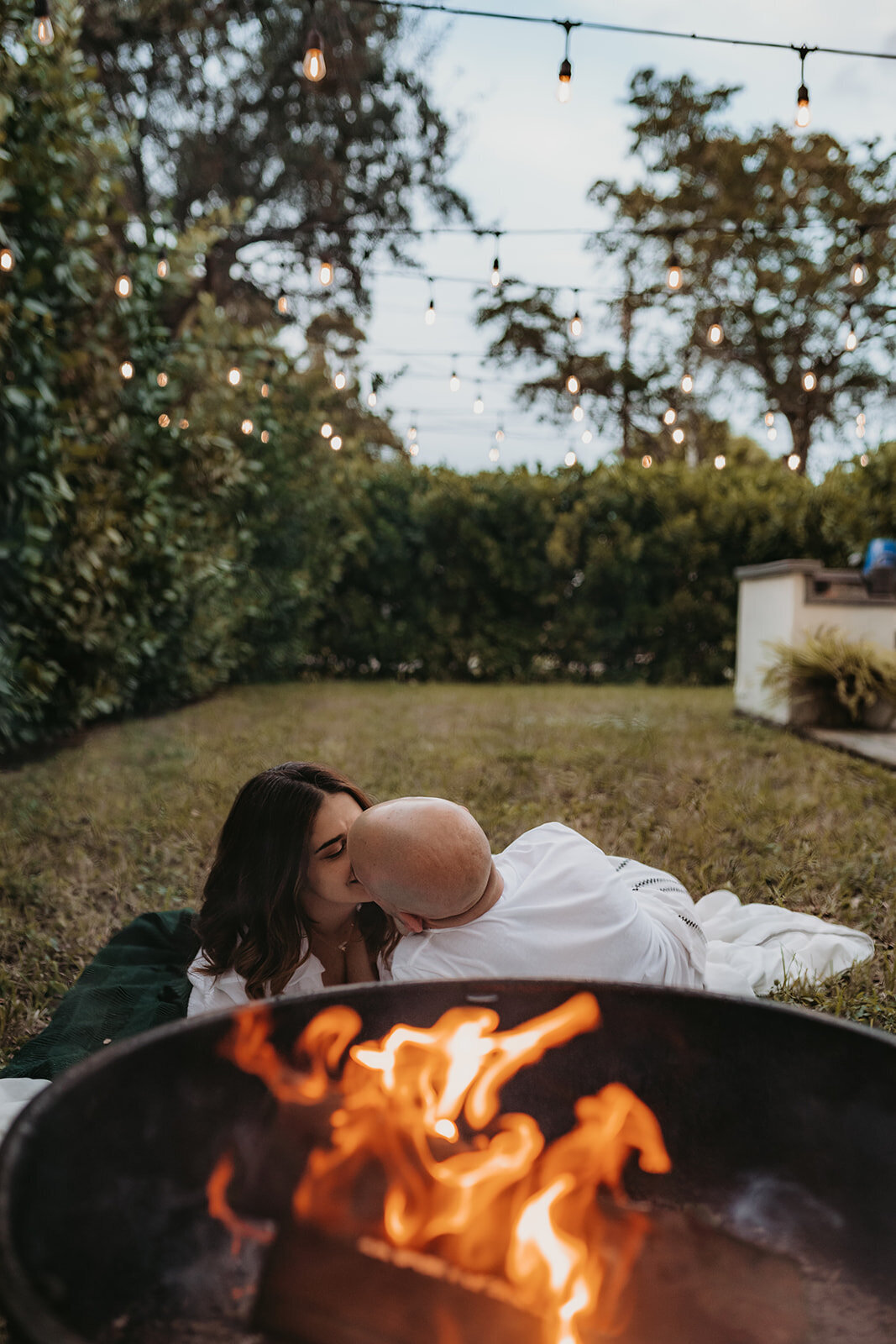 Miami In-Home Intimate Engagement Couple Session-92