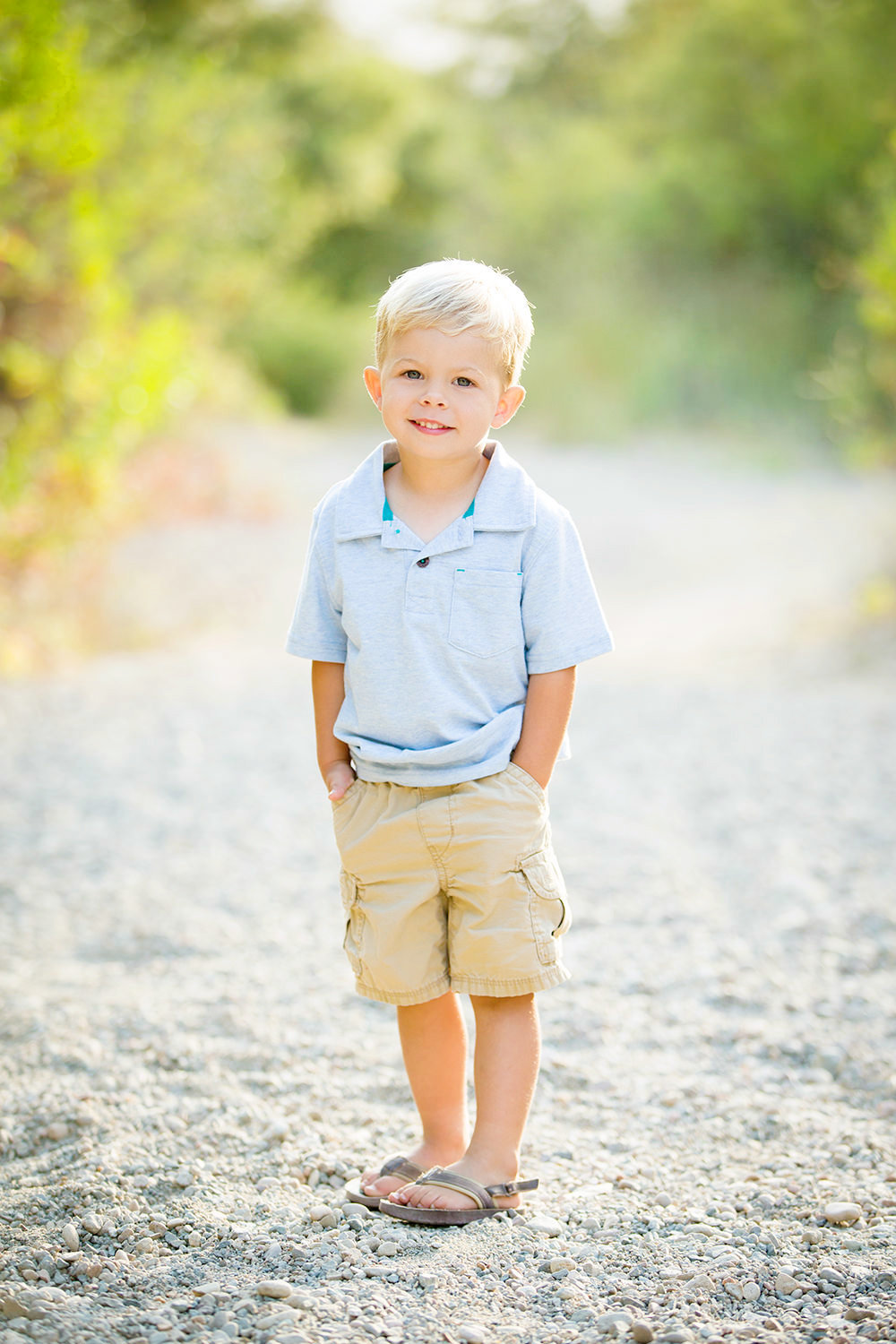san diego family photographer | little boy at the park blues and greens