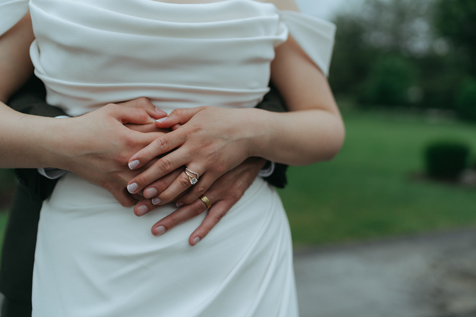 close up of bride and groom's hands by elsie goodman, wedding photography prices and packages