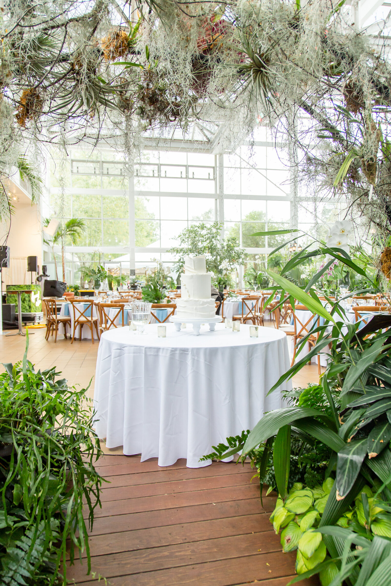 botanic garden wedding reception