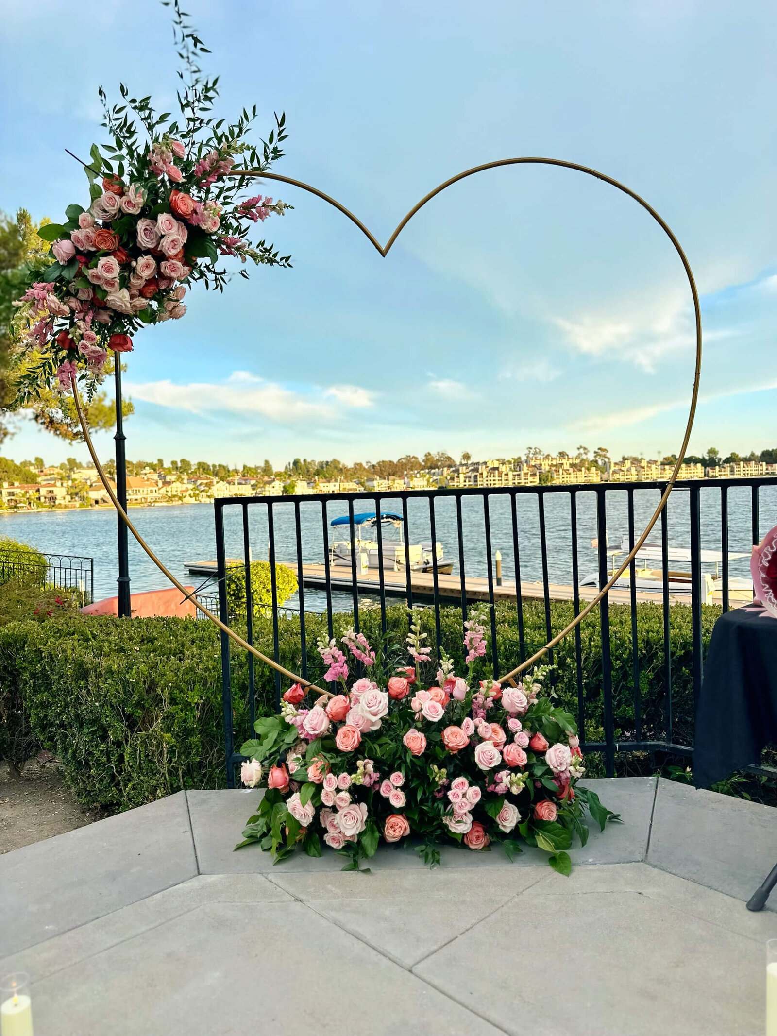 proposal decoration to rent in orange county california