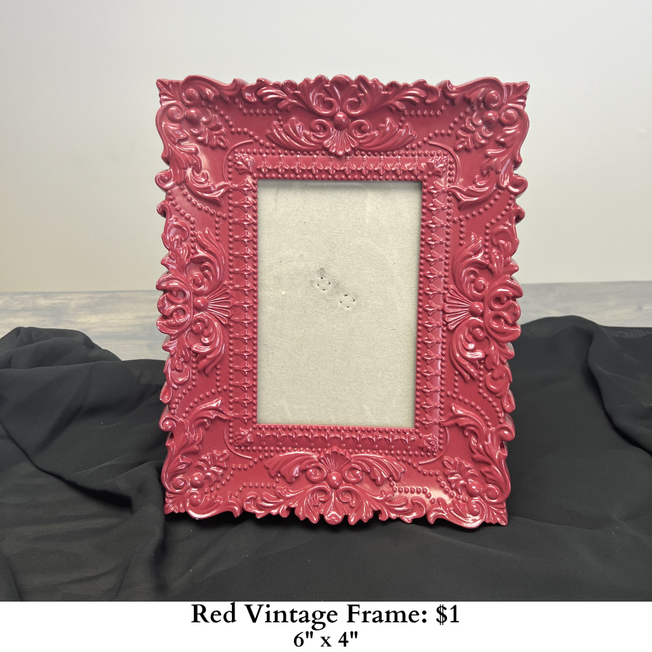 Red Vintage Frame-303