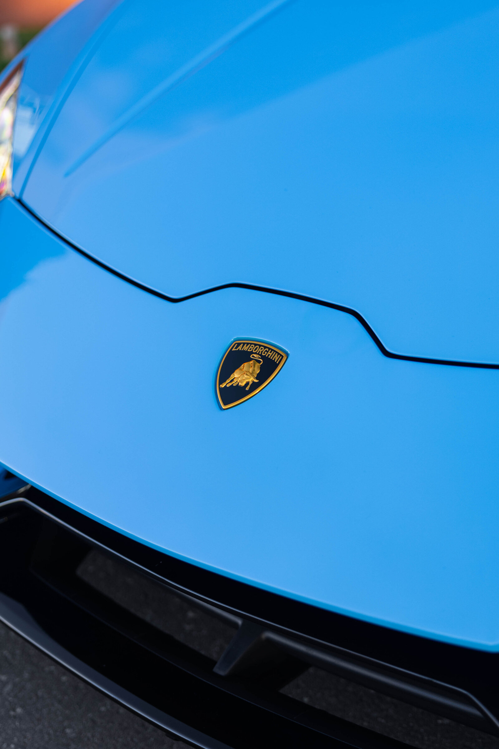 Blue Lamborghini Huracan EVO Spider PPF Ceramic Coating Le Mans Detailing Toronto Markham 4