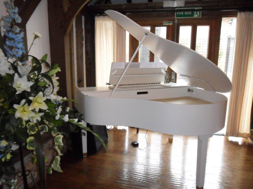 semigrand white baby grand piano shell (2)